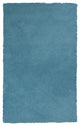 HomeRoots 10'x13' Highlighter Blue Hand Woven Indoor Shag Area Rug