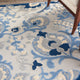 Nourison Aloha 6' x 9' Blue/Grey Farmhouse Area Rug