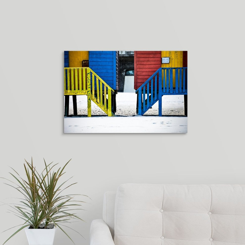 "Primaries" Wrapped Canvas Art Print, 24"x16"x1.5"