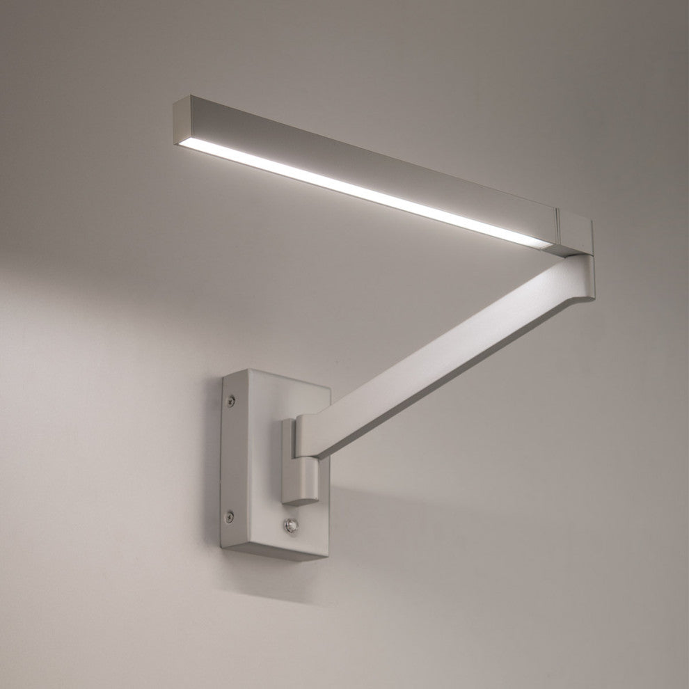 Beam 22" LED Swing Arm 3000K, Titanium