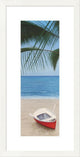 "Escape To Paradise I" Framed Digital Print by Diane Romanello, 17"x29"