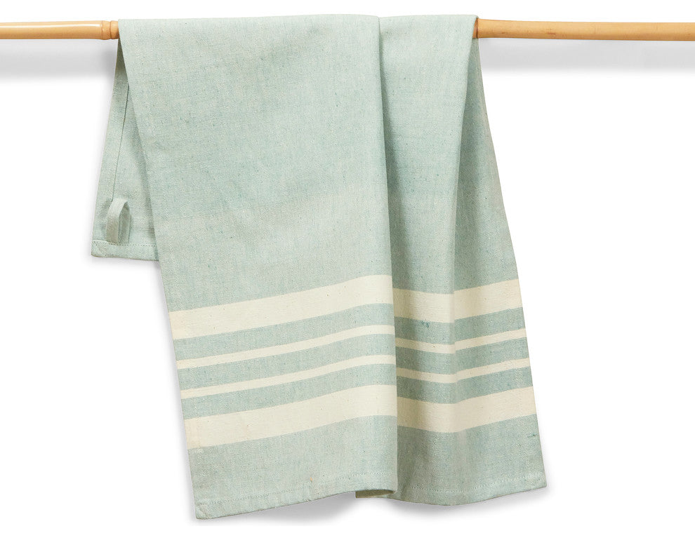 Parsley Handwoven Cotton Kitchen Towel