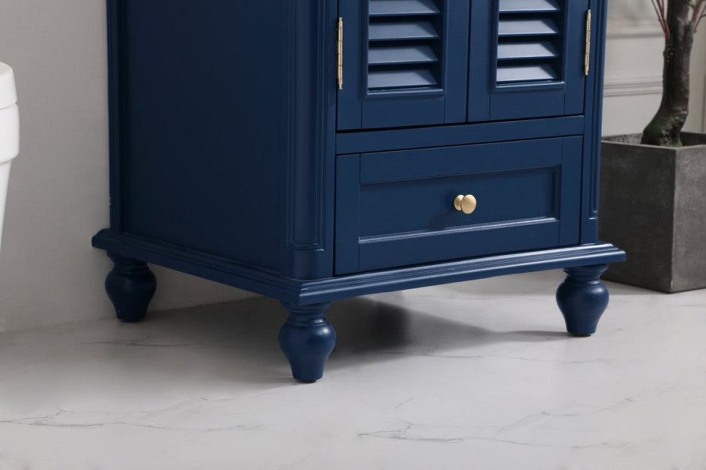 Otis 24" Single Bathroom Vanity, Blue