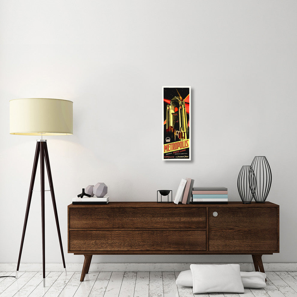 "Metropolis" Stretched Canvas Giclee by Hollywood Photo Archive, 12x30"