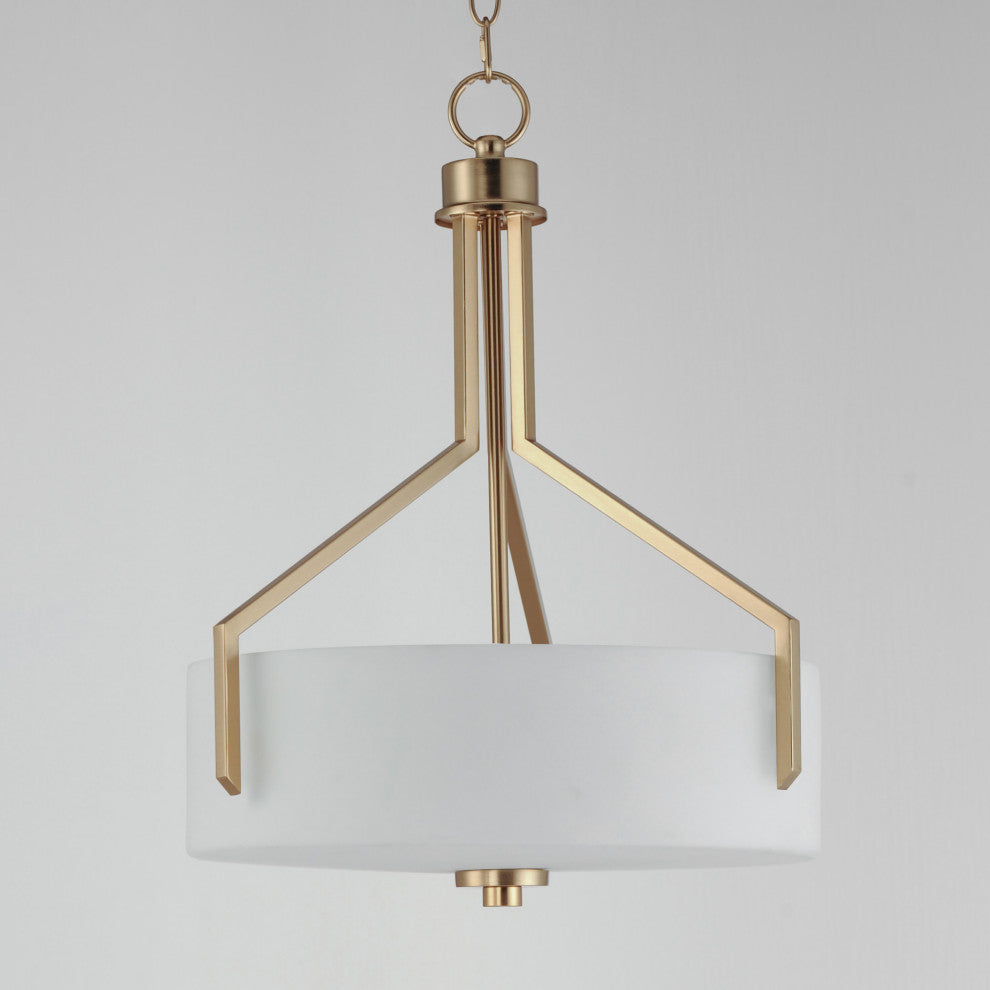 Maxim 21287SW Dart 3 Light 17"W Pendant - Satin Nickel