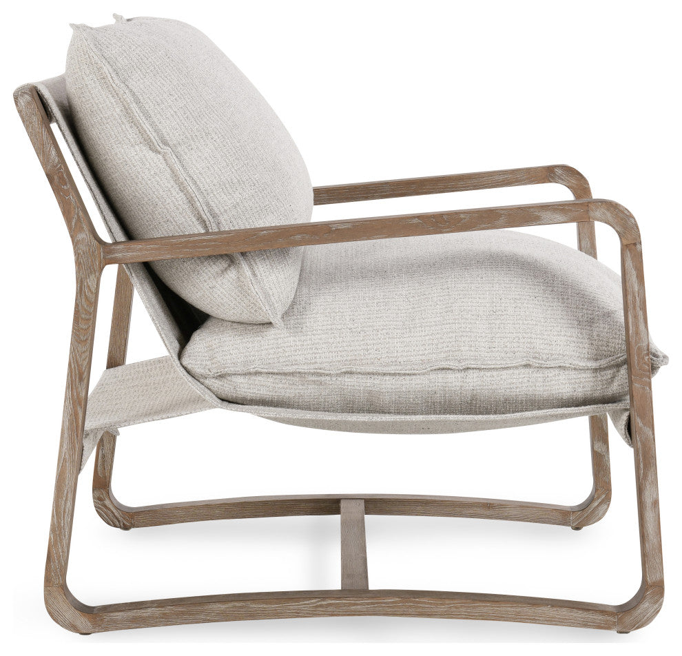 Mariah Accent Chair, Natural