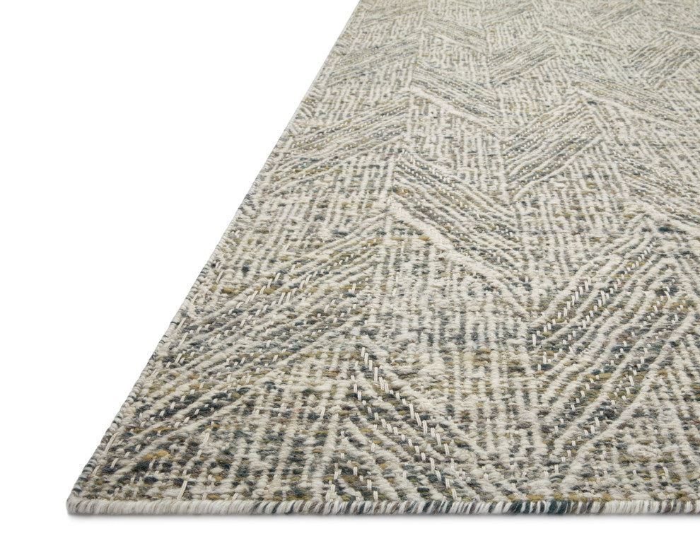 Loloi Raven Moss / Ivory 7'-9" x 9'-9" Area Rug