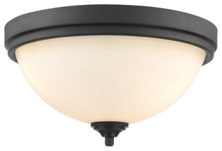 Bordeaux 3 Light Flush Mount in Bronze