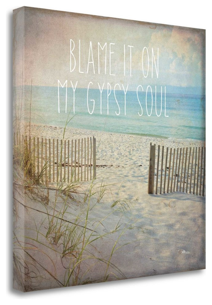 "My Gypsy Soul I" By Pela Studio, Giclee Print on Gallery Wrap Canvas