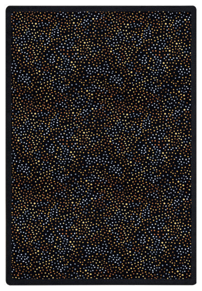 Kaleidoscope Rug, Dots Aglow, Gold, 3'10"x5'4"