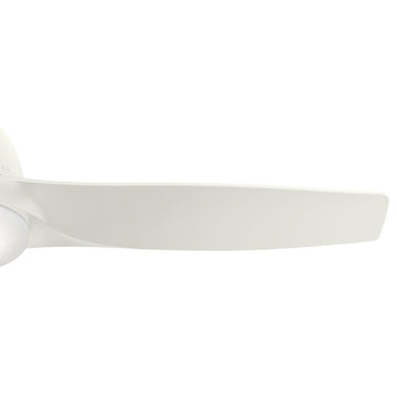 Casablanca 44" Wisp Ceiling Fan With Light Kit & Handheld Remote, Fresh White