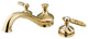Kingston Brass Roman Tub Faucet, Polished Brass