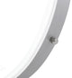 Monarch Pro Vanity Mirror, Silver, Led Strip Light