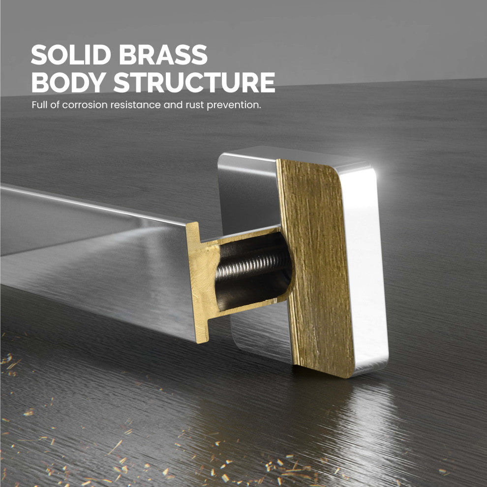 Blaze Bathroom Toilet Paper Holder, Chrome