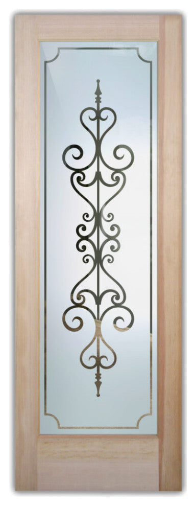 Interior Prehung Door or Interior Slab Door - Carmona - Primed - 30" x 96" -...