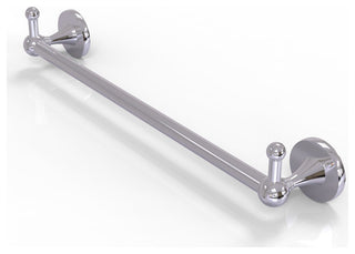 Shadwell 36" Towel Bar with Integrated Hooks, Polished Chrome