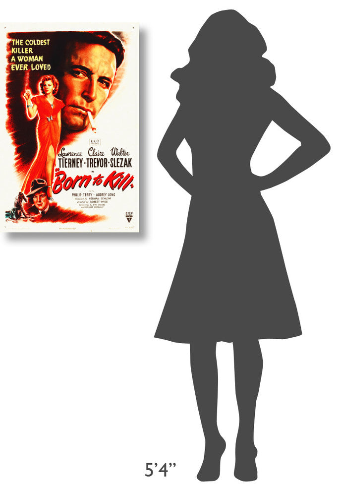"Born To Kill" Stretched Canvas Giclee by Hollywood Photo Archive, 20x30"