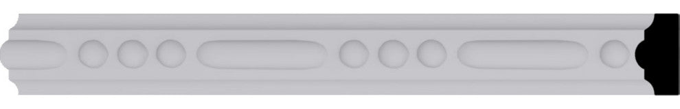 1"H x  5/8"P x 96"L Crendon Bead & Barrel Panel Moulding