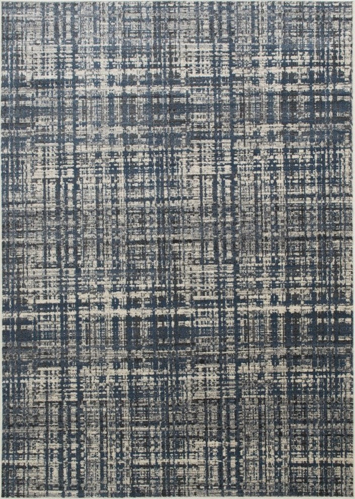 Allstar Rugs Modern and Contemporary Rectangular Accent Rug, Gray, 8'x10'