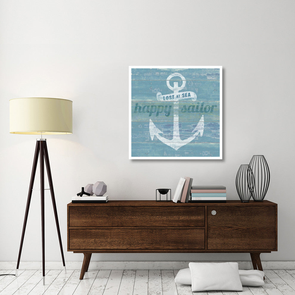 "Drift Anchor" Digital Paper Print by Sue Schlabach, 38"x38"