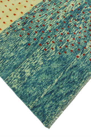 Balochi Adelayda Beige/Light Green Rug, 6'6x9'5