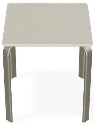 18" Square Marine Grade Outdoor End Table, Storm