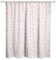 Blush Leaves 71x74 Shower Curtain