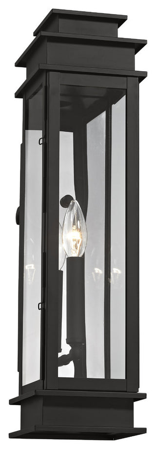 Princeton 1-Light Wall Lantern, Black