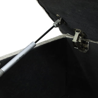 Reece Upholstered Storage Bench, Tan