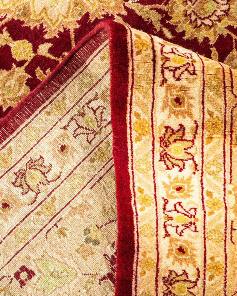 Mogul, One-of-a-Kind Hand-Knotted Area Rug Red, 9' 0" x 18' 5"