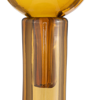 Glass, 20" Bottle, Stopper Amber