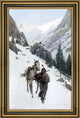 Henry F Farney First Skech for Framed Premium Canvas Print, 18"x27"