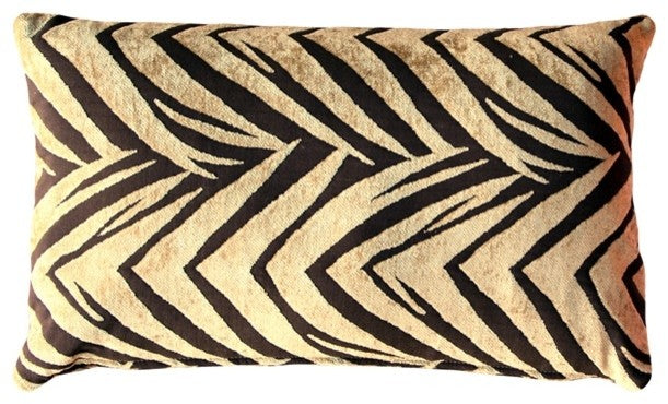Pillow Decor - Samba Gold 12 x 20 Throw Pillow