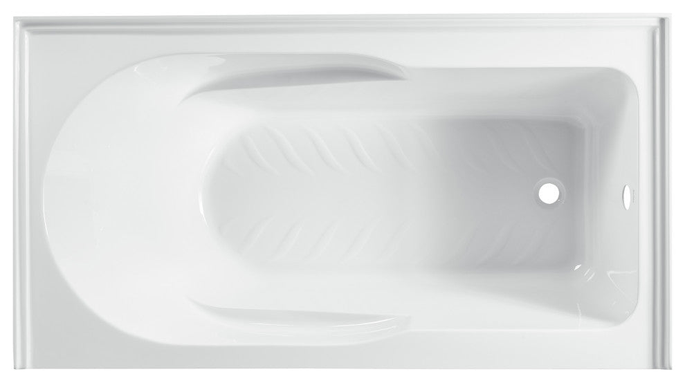 Concorde 60"x32" Acrylic, Alcove, Left-Hand Drain