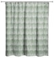 Sage Christmas Tree Pattern 71x74 Shower Curtain