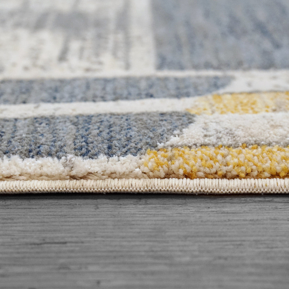 Dynamic Rugs Opulus Viscose & Polyester Machine-Made Area Rug 7.10X10.10