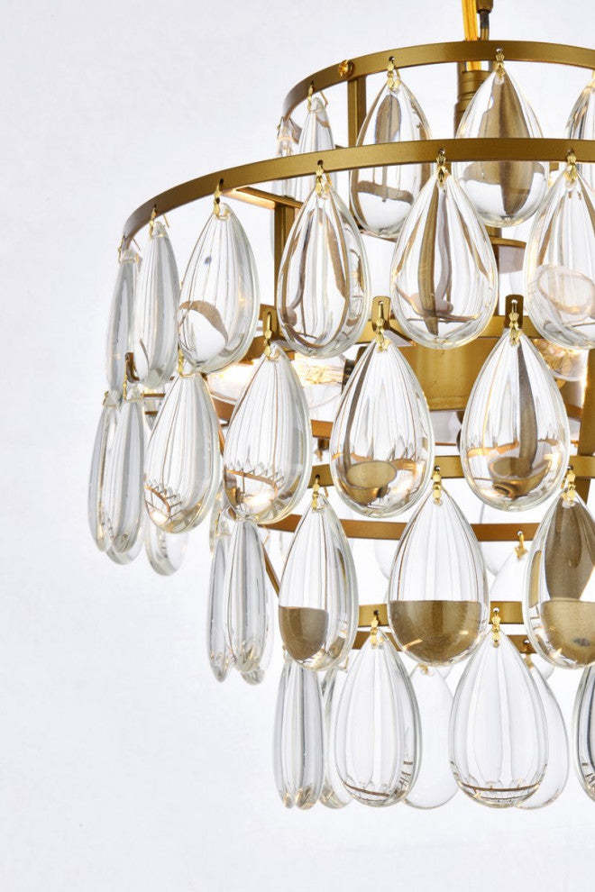 Murphy 12" Pendant, Brass