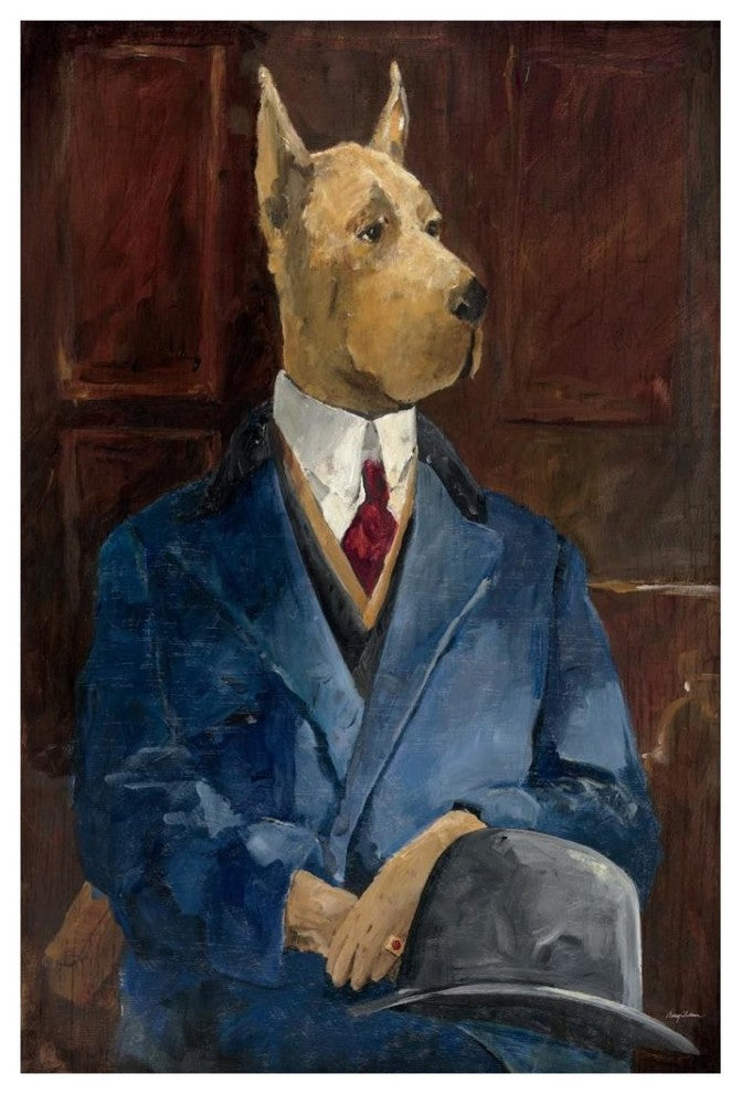 "Inspector Dogleash" Digital Paper Print by Avery Tillmon, 26"x38"
