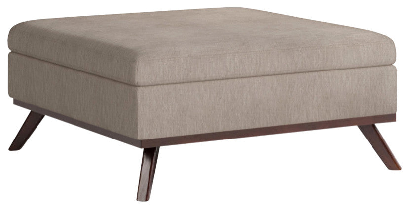 Owen Square Coffee Table Storage Ottoman