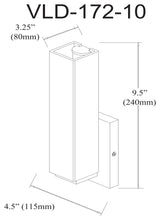 4.5" Contemporary Modern Bathroom Vanity Light, Matte Black With Opal Glass