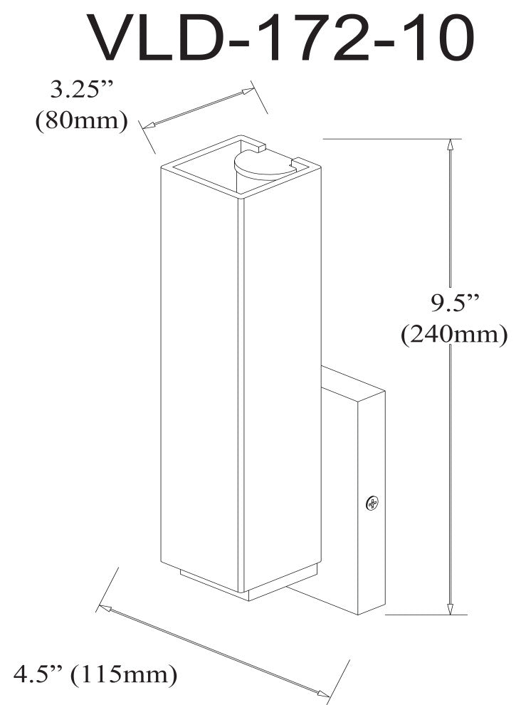4.5" Contemporary Modern Bathroom Vanity Light, Matte Black With Opal Glass