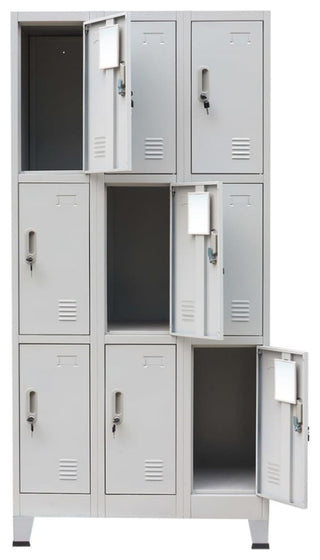 Shows cabinet with doors open; not a clean primary shot or lifestyle image.