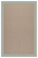 Zoe-Grassy Mountain Machine Tufted Rectangle Rug, Marine Blue, 3'x5'