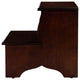 Butler Melrose Praline Step Stool, Dark Brown