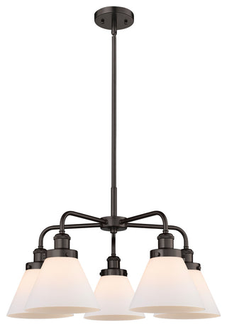Innovations Cone 5 25.75" Chandelier Oil Rubbed Bronze