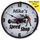 AYN1905905 Add Your Name Speed Shop Clock