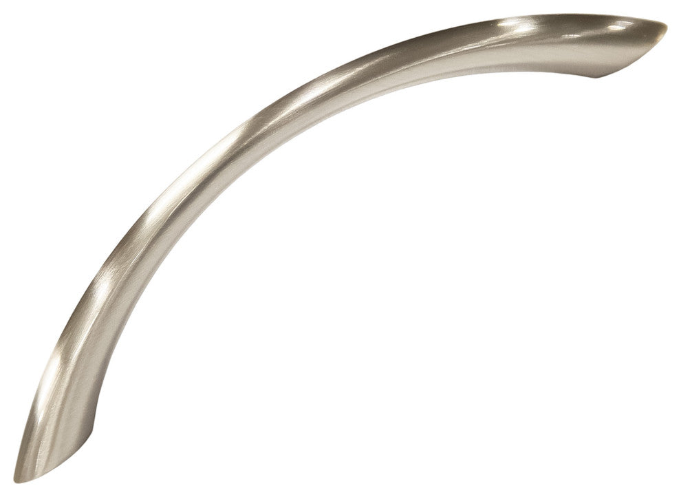 Mascot Hardware 3 in CTC  Smooth Satin Nickel Drawer Pull - Pack of 10