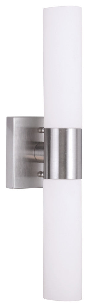 Aero Bath Light, Brushed Nickel