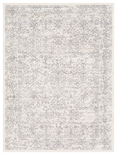 Surya Roma ROM-2300 7'10"x10' Rug, White/Medium Gray