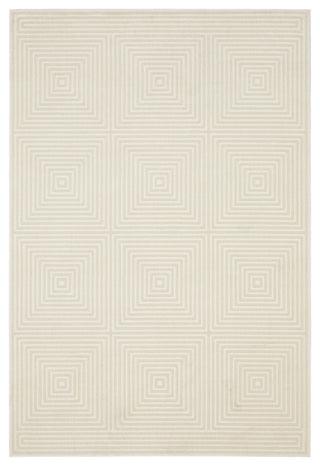 Oriental Weavers Raylan RAY04 Geometric Rug, Ivory, 3'3"x5'